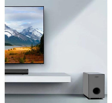 Barra de Sonido KOLKE Soundbar de 32” 2.1 60W RMS con Subwoofer, Bluetooth, HDMI ARC y Control remoto - Tienda Universo